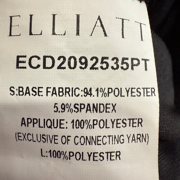 Elliatt Margaux Fit & Flare Gown in Black & Gold Floral Size XL - Picture 7 of 11